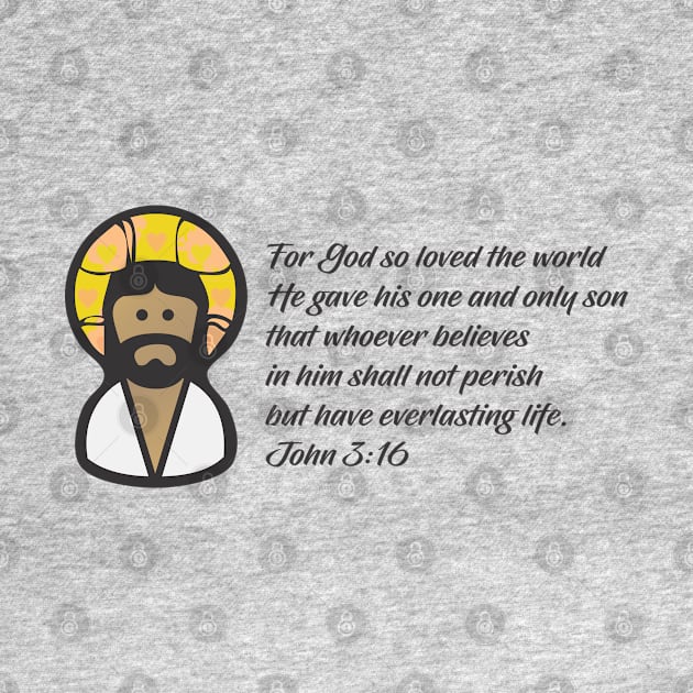 For God so loved the world by Dale Preston Design